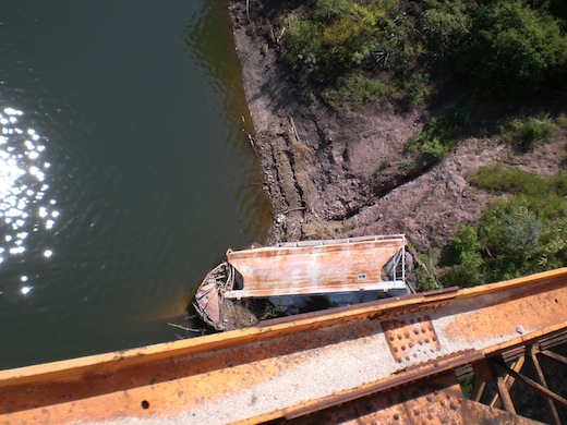Niet alle wagons komen heelhuids aan de overkant...