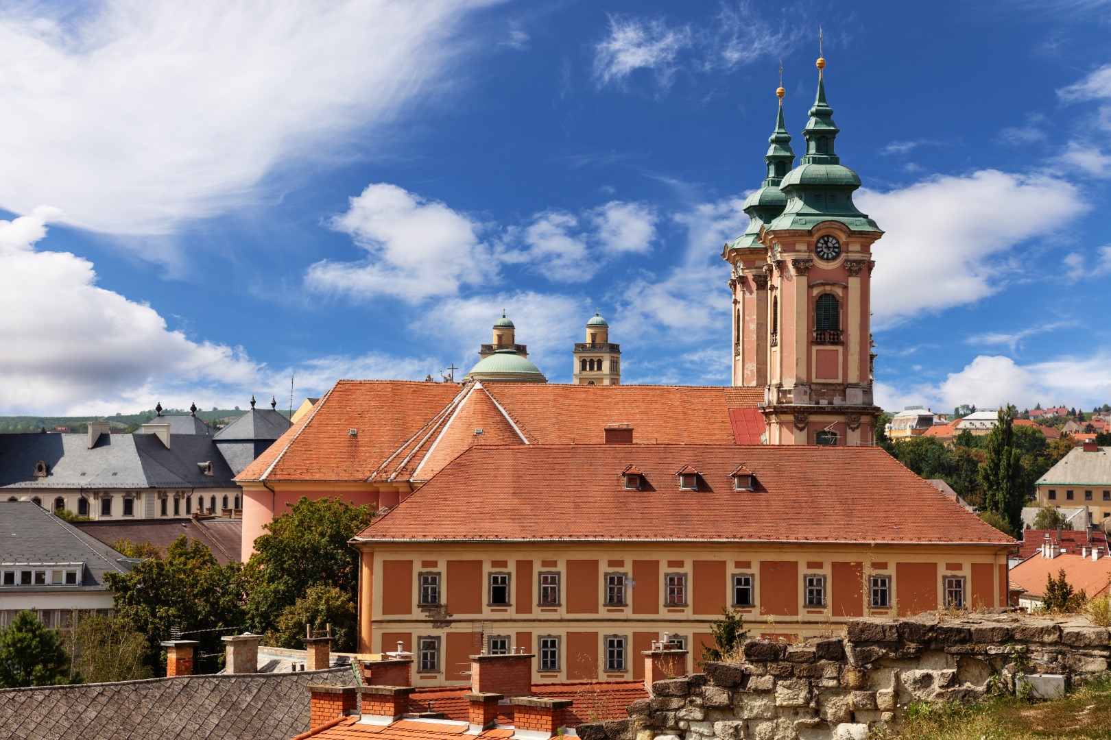 Kerk in Eger, Hongarije