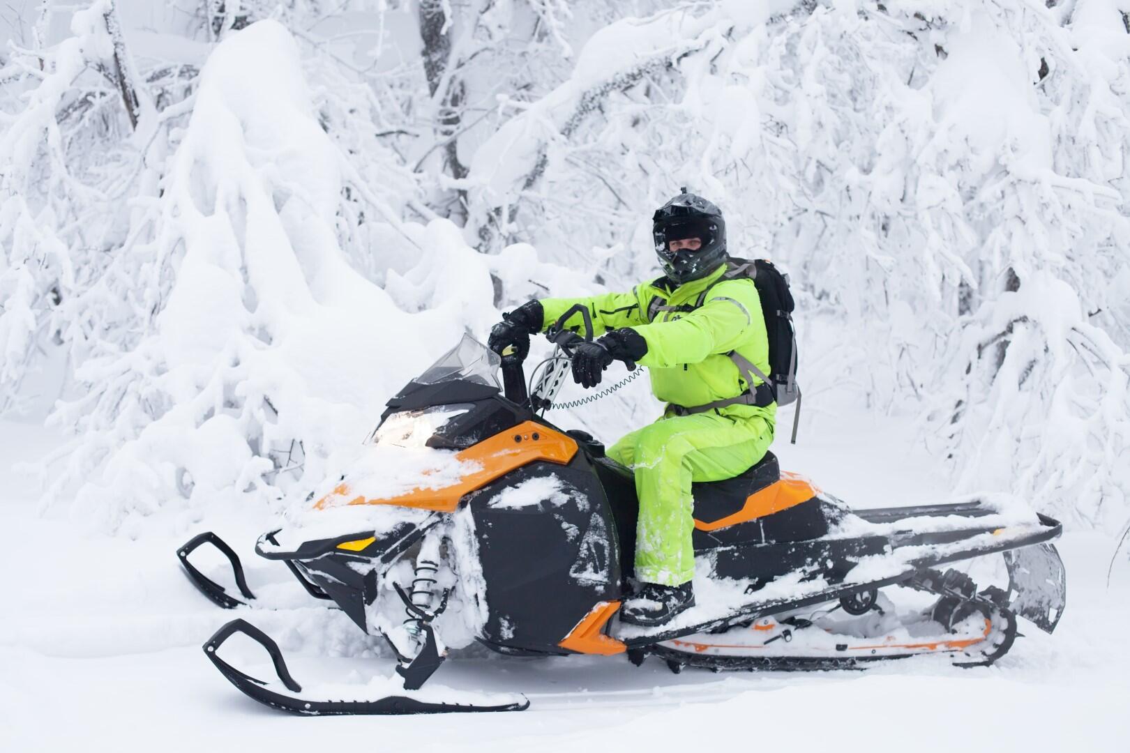 Sneeuwscootersafari