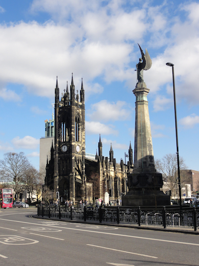 Veel kerken en kathedralen in Newcastle-upon-Tyne.