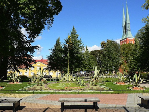 De kathedraal van Växjö