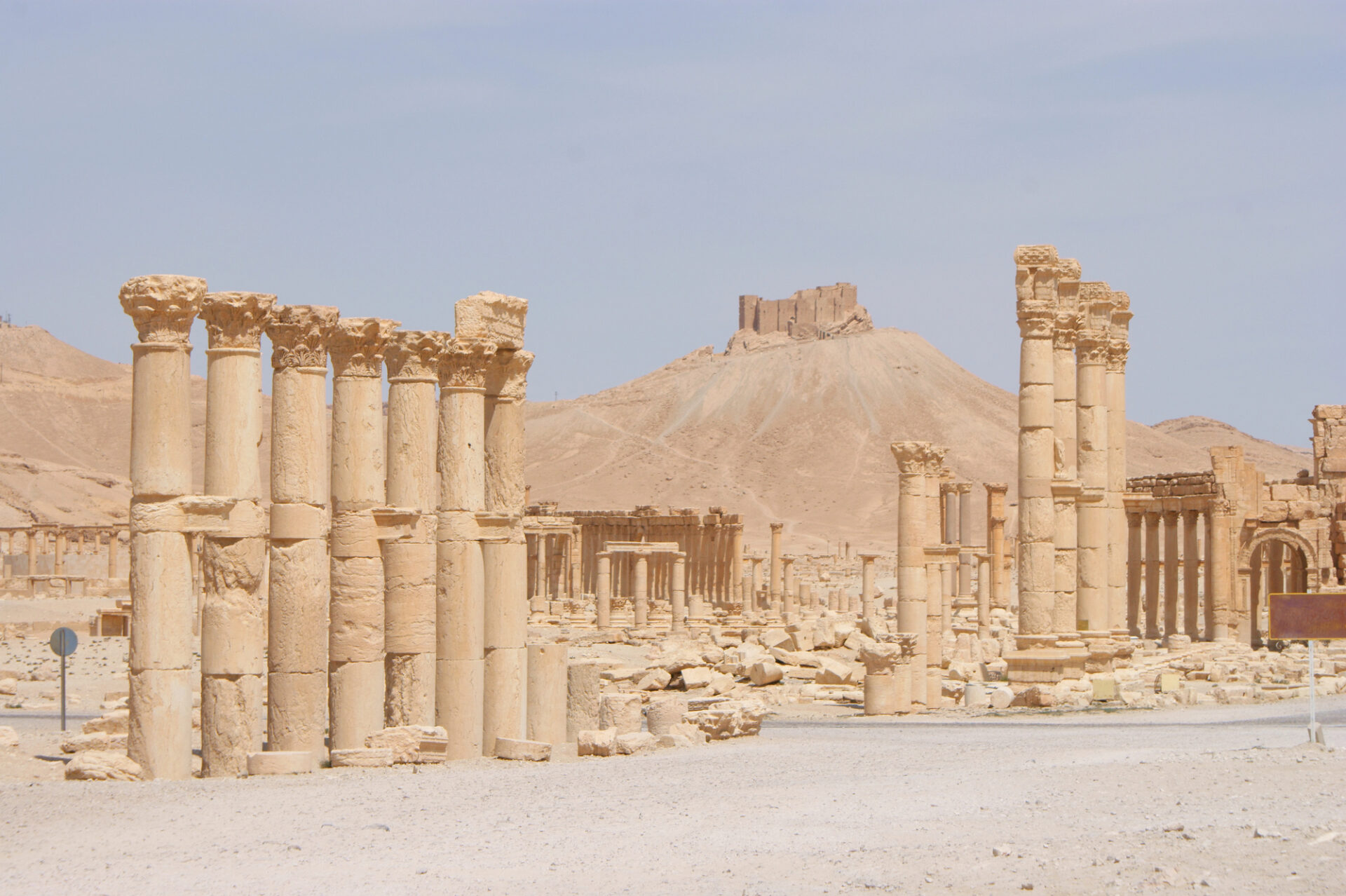 Oude palmyra, Syrië