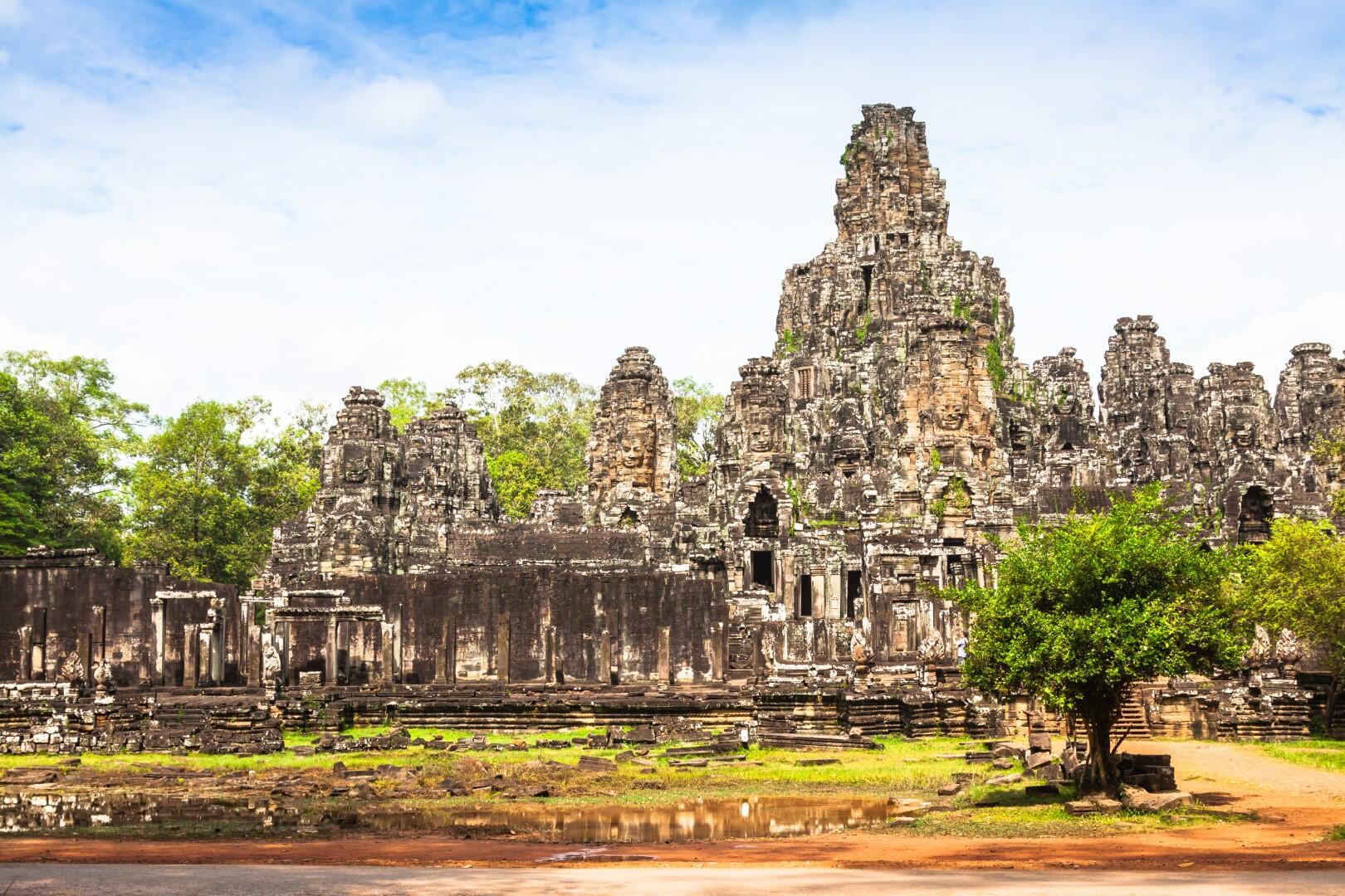 Tempel Bayon in Ankor